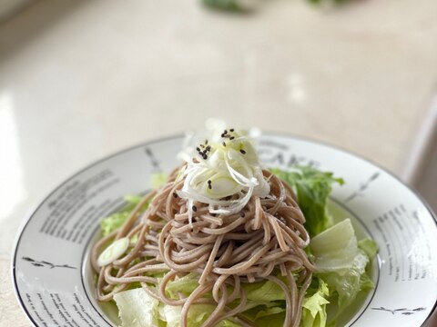 グルテンフリーの方も~蕎麦サラダ